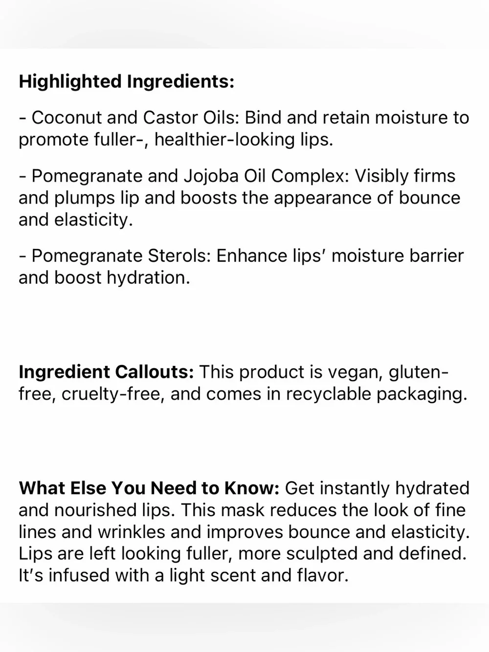 Fenty Skin Plush Puddin' Intensive Recovery Lip Mask in Kalahari Melon